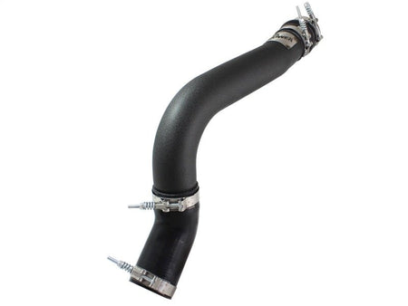 aFe BladeRunner 3in Black Intercooler Tube Hot Side w/ Couplings & Clamps 13-14 Dodge RAM 6.7L (td) - CPC Performance