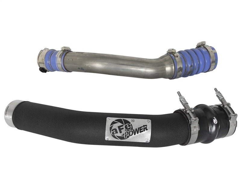 aFe Bladerunner 3in Hot and Cold Side Black Intercooler Tubes 2017 Ford Diesel Trucks V8 6.7L (td) - CPC Performance
