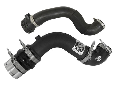 aFe Bladerunner 3in Hot and Cold Side Black Intercooler Tubes 2017 Ford Diesel Trucks V8 6.7L (td) - CPC Performance