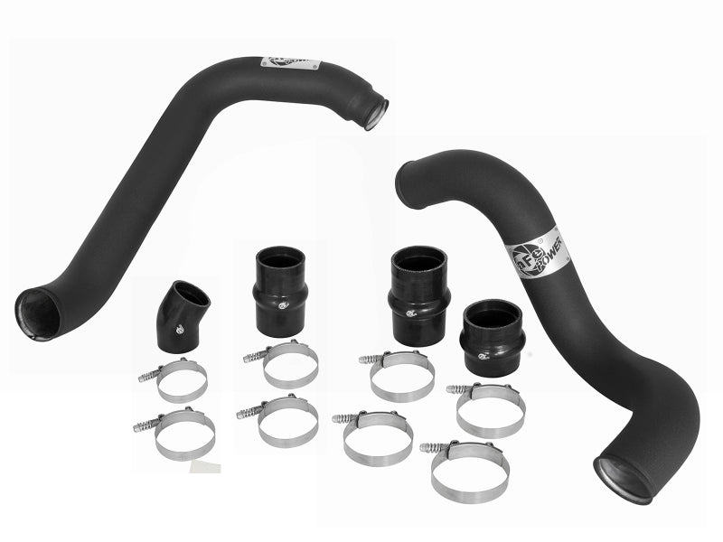 aFe Bladerunner 3in Intercooler Hot and Cold Side Tubes for 03 - 07 Ford Diesel Trucks V8 - 6.0L (td) - CPC Performance