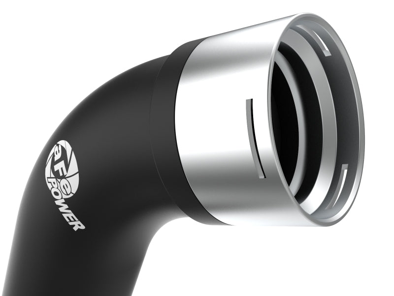 aFe BladeRunner Black 3in Intercooler Hot & Cold Side Pipe Kit 20-21 Jeep Wrangler V6-3.0L (td) - CPC Performance