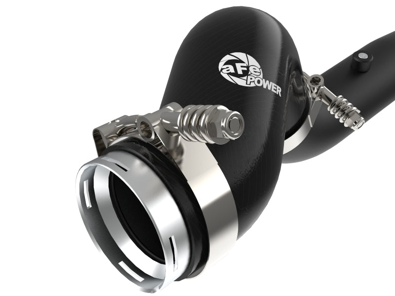 aFe BladeRunner Black Intercooler Hot & Cold Side Tubes Combo 19-20 GM Trucks 1500 L4-2.7L (t) - CPC Performance