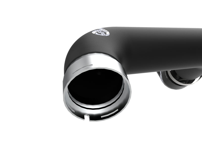 aFe BladeRunner Black Intercooler Hot & Cold Side Tubes Combo 19-20 GM Trucks 1500 L4-2.7L (t) - CPC Performance