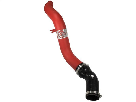 aFe BladeRunner Intercooler Tube Hot Side 3in Ram 1500 14 - 15 EcoDiesel V6 - 3.0L (td) - Red - CPC Performance