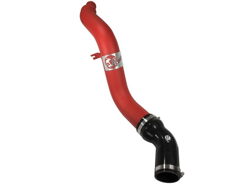 aFe BladeRunner Intercooler Tube Hot Side 3in Ram 1500 14 - 15 EcoDiesel V6 - 3.0L (td) - Red - CPC Performance