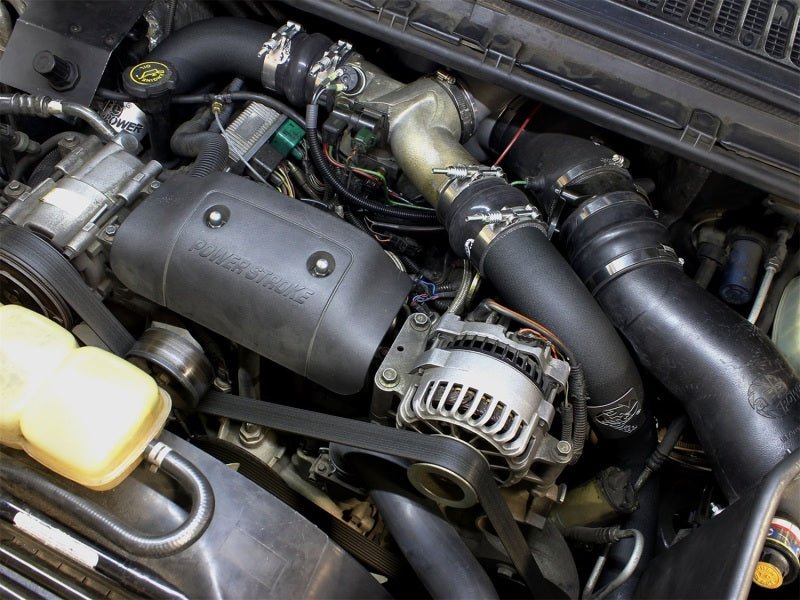 aFe Bladerunner Intercoolers I/C Tube 3in Hot/Cold Ford F - 250/F - 350 99 - 03 V8 - 7.3L - Black - CPC Performance