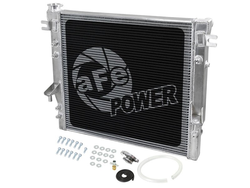 aFe BladeRunner Street Series Tube & Fin Aluminum Radiator 07 - 18 Jeep Wrangler (JK) V6 - 3.6L/3.8L - CPC Performance