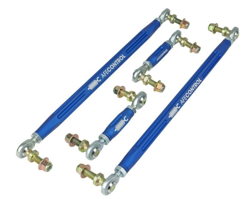 aFe Control 20-21 Toyota Supra 3.0L Adjustable End Links Kit - Front & Rear - CPC Performance