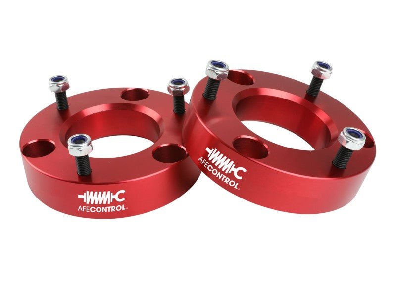 aFe CONTROL 2.0 IN Leveling Kit 07 - 21 GM 1500 - Red - CPC Performance