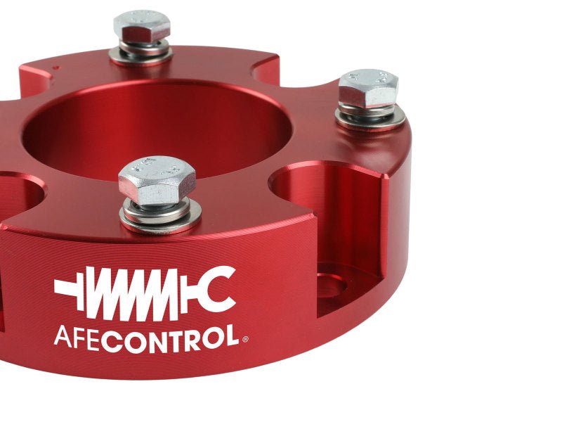 aFe CONTROL 2.0 IN Leveling Kit 07 - 21 Toyota Tundra - Red - CPC Performance