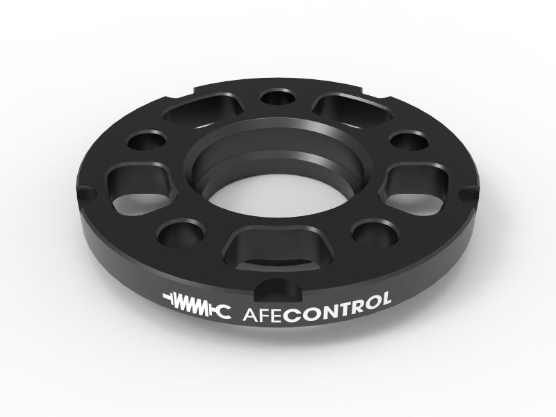 aFe CONTROL Billet Aluminum Wheel Spacers 5x112 CB66.6 15mm - Toyota GR Supra/BMW G - Series - CPC Performance