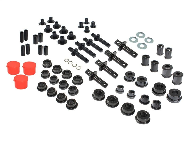 aFe Control Control Arm Bushing/Sleeve Set 06 - 13 Chevrolet Corvette C6 Z06/ZR1 Black - CPC Performance
