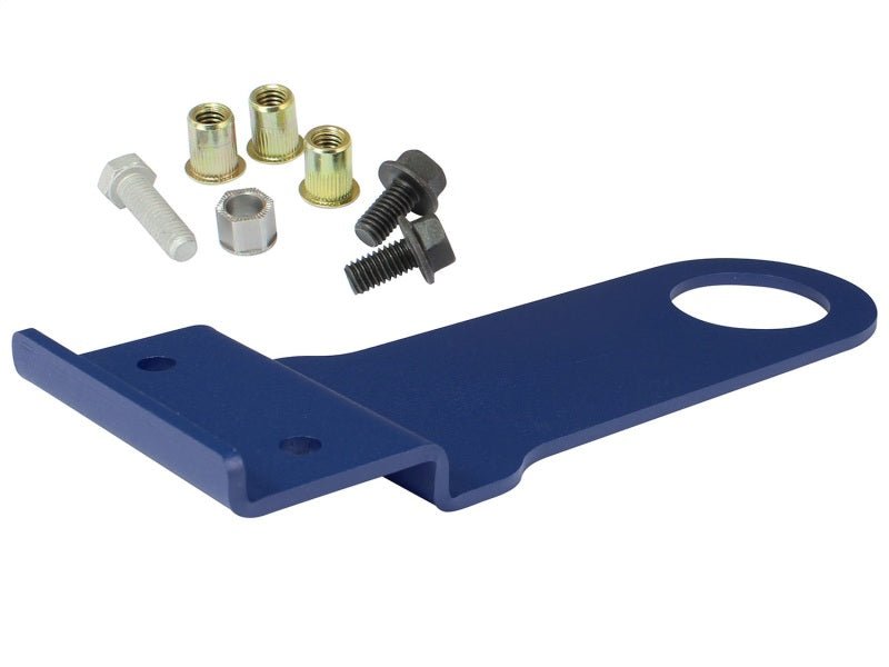 aFe Control Front Tow Hook Blue 05 - 13 Chevrolet Corvette (C6) - CPC Performance