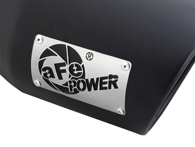 aFe Diesel Exhaust Tip Bolt On Black 4in Inlex x 6in Outlet x 12in - CPC Performance