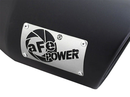 aFe Diesel Exhaust Tip Bolt On Black 4in Inlex x 6in Outlet x 12in - CPC Performance