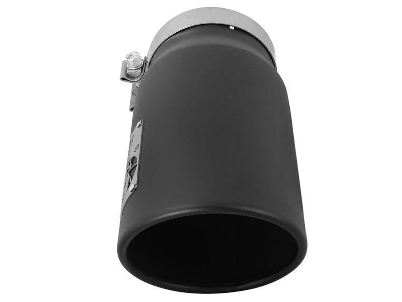 aFe Diesel Exhaust Tip Bolt On Black 5in Inlet x 6in Outlet x 12in Long - CPC Performance