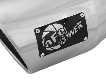 aFe Diesel Exhaust Tip Bolt On Black 5in Inlet x 7in Outlet x 12in - Right - CPC Performance