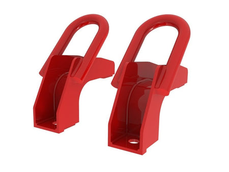 aFe Front Tow Hook Red 2022 Toyota Tundra 3.5L V6 - CPC Performance