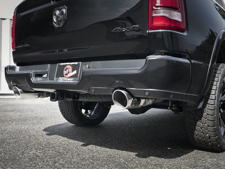 aFe Gemini XV 3in 304 SS Cat - Back Exhaust 19 - 21 Ram 1500 V8 5.7L Hemi w/ Polish Tips - CPC Performance