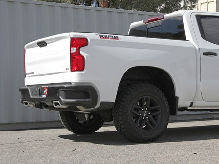 aFe Gemini XV 4in to Dual 3in 304 SS Cat - Back Exhaust w/ Cutout 19 - 21 GM Silverado/Sierra V8 - 6.2L - CPC Performance
