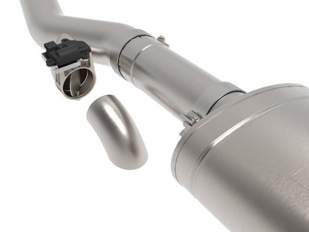 aFe Gemini XV 4in to Dual 3in 304 SS Cat - Back Exhaust w/ Cutout 19 - 21 GM Silverado/Sierra V8 - 6.2L - CPC Performance