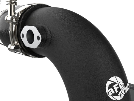 aFe Kia Stinger 18-22 V6-3.3L (tt) BladeRunner Cold Charge Pipe- Black - CPC Performance