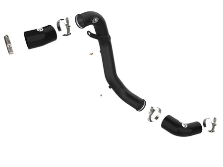 aFe Kia Stinger 18-22 V6-3.3L (tt) BladeRunner Cold Charge Pipe- Black - CPC Performance