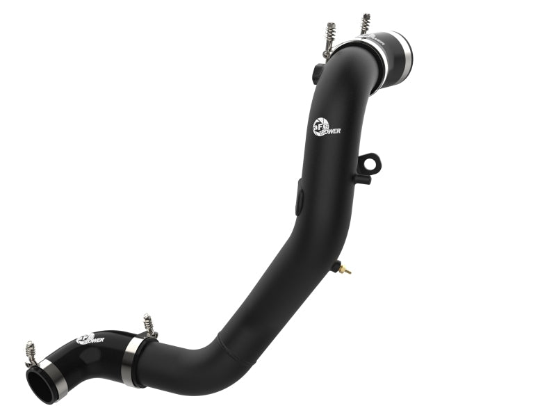 aFe Kia Stinger 18-22 V6-3.3L (tt) BladeRunner Cold Charge Pipe- Black - CPC Performance