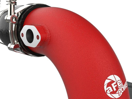 aFe Kia Stinger 18-22 V6-3.3L (tt) BladeRunner Cold Charge Pipe- Red - CPC Performance