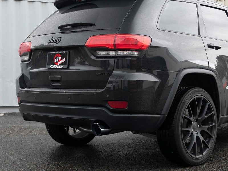 aFe Large Bore HD 3in 304 SS Cat - Back Exhaust w/ Black Tips 14 - 19 Jeep Grand Cherokee (WK2) V6 - 3.6L - CPC Performance
