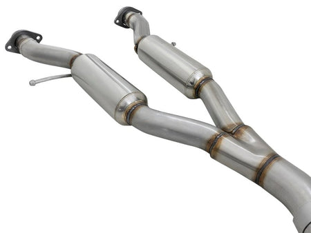 aFe Large Bore HD 3in 304 SS Cat - Back Exhaust w/ Black Tips 14 - 19 Jeep Grand Cherokee (WK2) V6 - 3.6L - CPC Performance