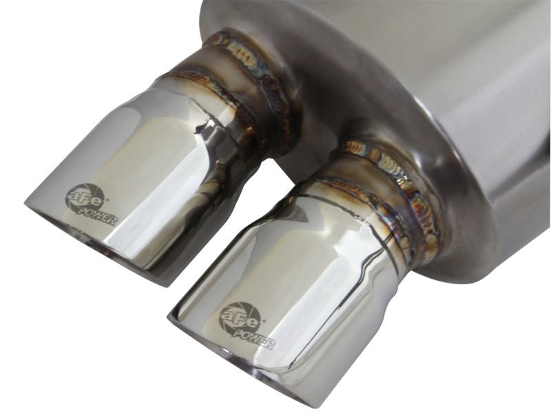 aFe MACH Force - Xp 17 - 21 Audi Q5 L4 - 2.0L (T) 3in to 2.5in Stainless Steel Cat - Back Exhaust System - CPC Performance