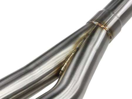 aFe MACH Force - Xp 17 - 21 Audi Q5 L4 - 2.0L (T) 3in to 2.5in Stainless Steel Cat - Back Exhaust System - CPC Performance