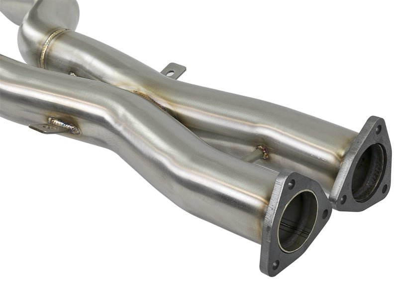 aFe MACH Force - Xp 2 - 1/2in 304 SS Cat - Back Exhaust w/Polished Tips 05 - 08 BMW Z4 M Coupe (E86) L6 3.2L - CPC Performance