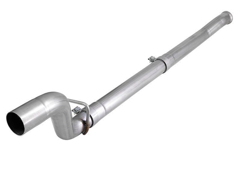 aFe MACH Force - Xp 2 - 1/2in 409 Stainless Steel Mid - Pipe w/Resonator Delete 18+ Jeep Wrangler JL 3.6L - CPC Performance