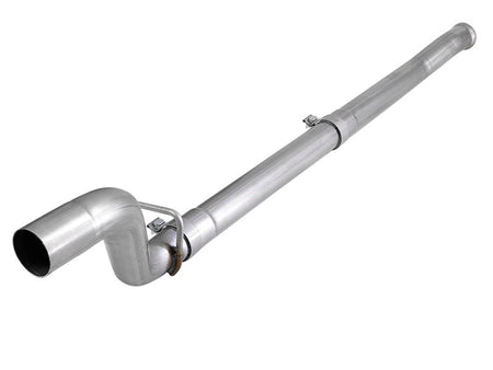 aFe MACH Force - Xp 2 - 1/2in 409 Stainless Steel Mid - Pipe w/Resonator Delete 18+ Jeep Wrangler JL 3.6L - CPC Performance