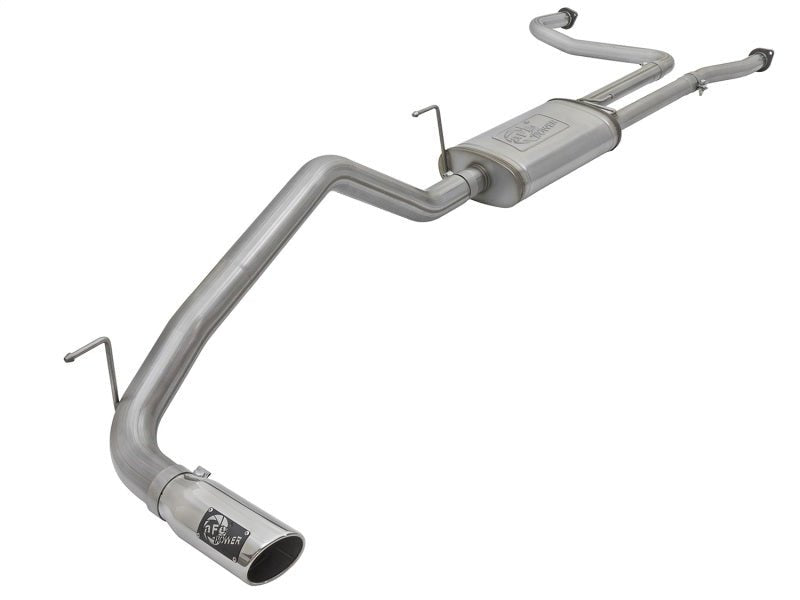 aFe MACH Force - Xp 2 - 1/2in Cat - Back Exhaust System w/ Polished Tip 16 - 17 Nissan Titan XD V8 5.6L - CPC Performance