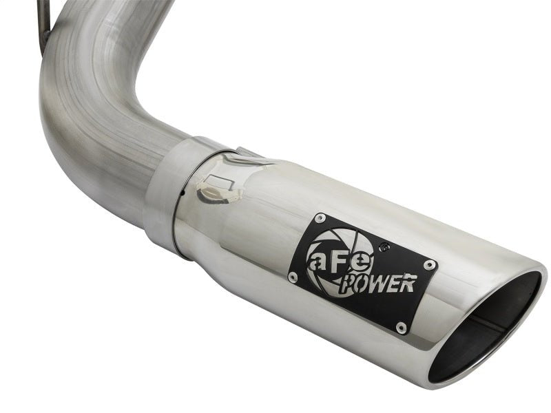 aFe MACH Force - Xp 2 - 1/2in Cat - Back Exhaust System w/ Polished Tip 16 - 17 Nissan Titan XD V8 5.6L - CPC Performance