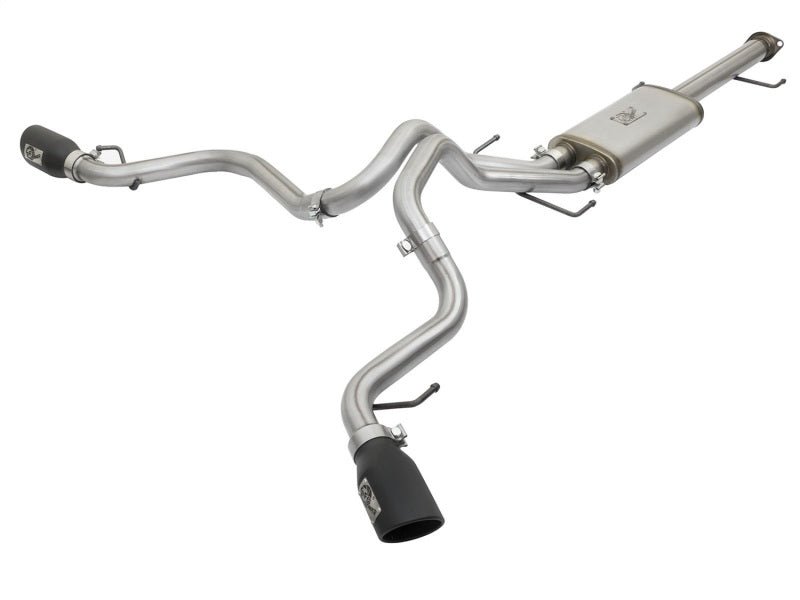 aFe MACH Force - Xp 3in - 2.5in SS Cat - Back Dual Exhaust w/Black Tips 07 - 14 Toyota FJ Cruiser 4.0L - CPC Performance