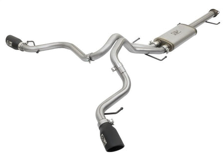 aFe MACH Force - Xp 3in - 2.5in SS Cat - Back Dual Exhaust w/Black Tips 07 - 14 Toyota FJ Cruiser 4.0L - CPC Performance