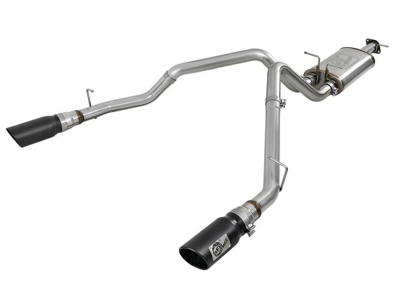 aFe MACH Force - Xp 3in 409 SS Cat - Back Exhaust 2019 RAM 1500 V8 - 5.7L w/ Black Tip - CPC Performance