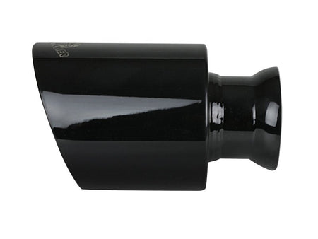 aFe MACH Force - XP 4 - 1/2in Black OE Replacement Exhaust Tips - 15 - 19 Dodge Charger/Hellcat - CPC Performance