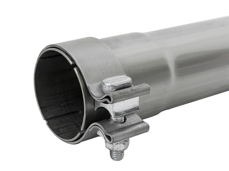 aFe MACH Force - Xp 409 SS Muffler Pipe 2.5in. Inlet/Outlet / 14in. Body / 20in. Length - CPC Performance