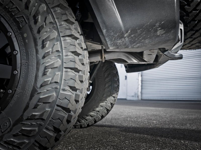 aFe MACH Force - Xp Axle - Back Exhaust System w/NoTip 18 - 20 Jeep Wrangler L4 - 2.0T / V6 - 3.6L - CPC Performance