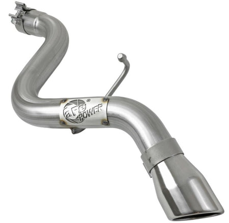 aFe MACH Force - Xp Axle - Back Exhaust System w/Polished Tip 18 - 20 Jeep Wrangler L4 - 2.0T / V6 - 3.6L - CPC Performance
