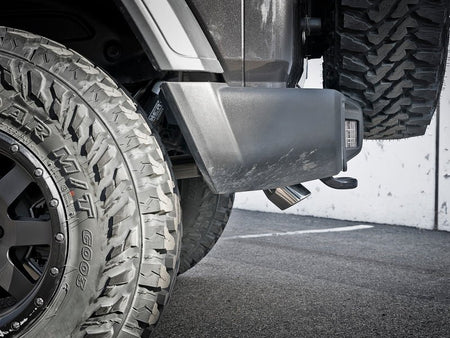 aFe MACH Force - Xp Axle - Back Exhaust System w/Polished Tip 18 - 20 Jeep Wrangler L4 - 2.0T / V6 - 3.6L - CPC Performance