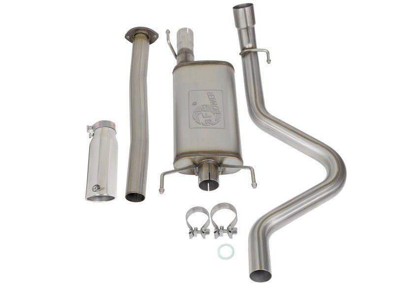 aFe MACH Force XP Cat - Back Stainless Steel Exhaust Syst w/Polished Tip Toyota Tacoma 05 - 12 L4 - 2.7L - CPC Performance