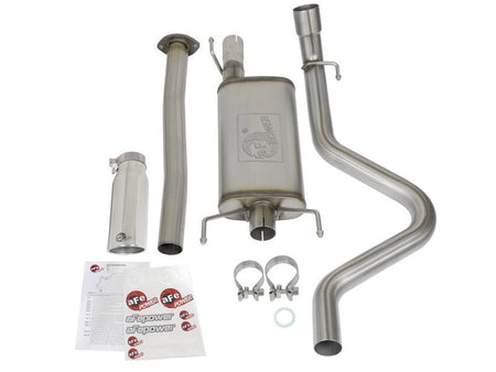 aFe MACH Force XP Cat - Back Stainless Steel Exhaust Syst w/Polished Tip Toyota Tacoma 05 - 12 L4 - 2.7L - CPC Performance