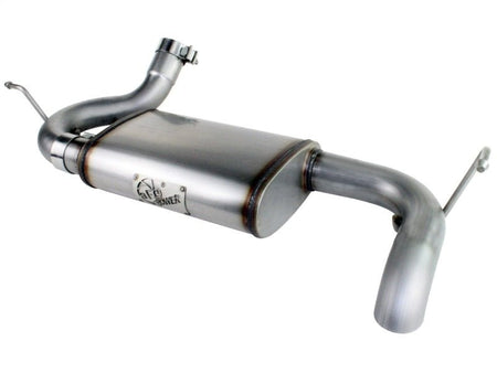 aFe MACHForce XP 07 - 17 Jeep Wrangler V6 - 3.6/3.8L 409 SS 2.5in Axle - Back Exhaust - CPC Performance