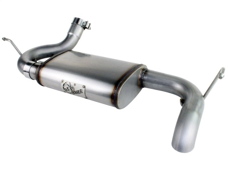 aFe MACHForce XP 07 - 17 Jeep Wrangler V6 - 3.6/3.8L 409 SS 2.5in Axle - Back Exhaust - CPC Performance